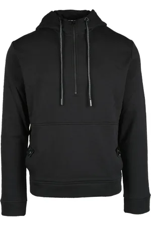 Bikkembergs Herren, Sweatshirts & Hoodies, Schwarzk, MGröße: