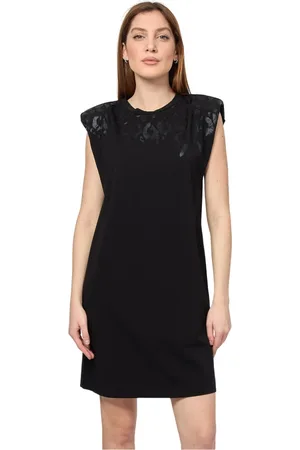 Emporio Armani Damen, Kleider, Schwarzk, SGröße: