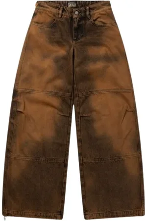 ARIES Herren, Jeans, Braun, W32Größe: