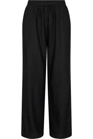 Freequent Damen, Hosen, Schwarzk, SGröße: