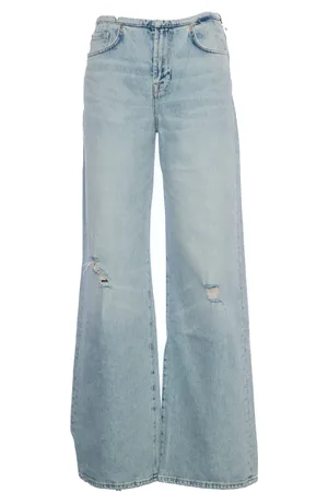 7 for all Mankind Damen, Jeans, Blau, W25Größe: