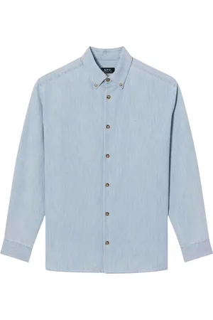 A.P.C. Herren, Shirts, Blau, XLGröße: