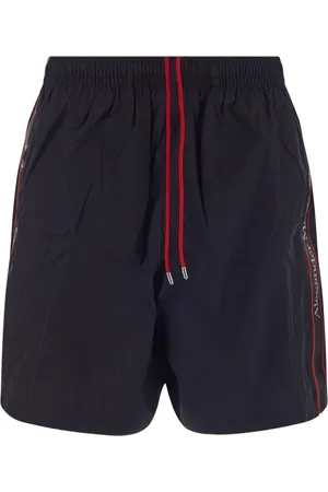 Alexander McQueen Herren, Bademode, Schwarzk, MGröße: