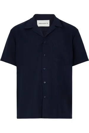 AMARANTO Amaránto, Herren, Shirts, Blau, LGröße:
