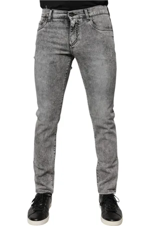 Dolce & Gabbana Herren, Jeans, Grau, SGröße: