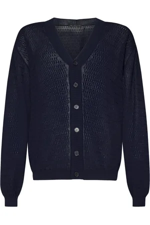 LOW BRAND Herren, Strickwaren, Blau, XLGröße: