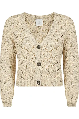 ELEVENTY Damen, Strickwaren, Grau, XSGröße: