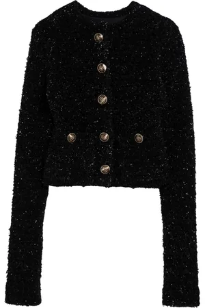 Balenciaga Damen, Strickwaren, Schwarzk, MGröße:
