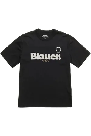 Blauer Herren, Oberteile, Schwarzk, MGröße: