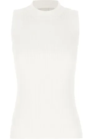 Sportmax Damen, Oberteile, Weiß, MGröße: