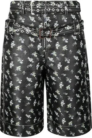 Ganni Damen, Shorts, Schwarzk, W34Größe: