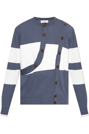 Vivienne Westwood Herren, Strickwaren, Blau, MGröße: