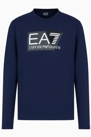 EA7 Herren, Oberteile, Blau, MGröße: