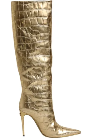 Dolce & Gabbana Damen, Schuhe, Gelb, 37 EUGröße: