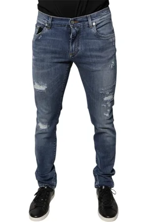 Dolce & Gabbana Herren, Jeans, Blau, MGröße: