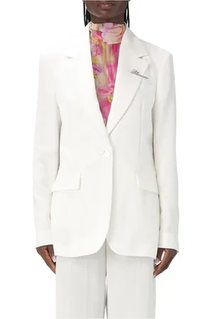 BLUMARINE Damen, Jacken, Weiß, 2XSGröße: