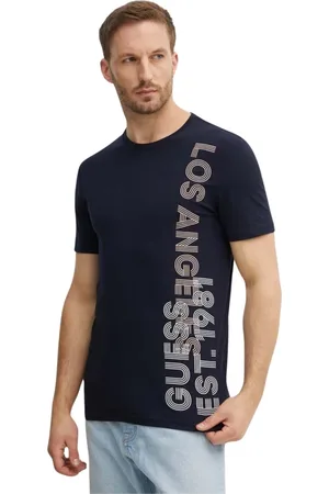 Guess Herren, Oberteile, Blau, SGröße: