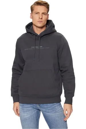 Calvin Klein Herren, Sweatshirts & Hoodies, Grau, XLGröße: