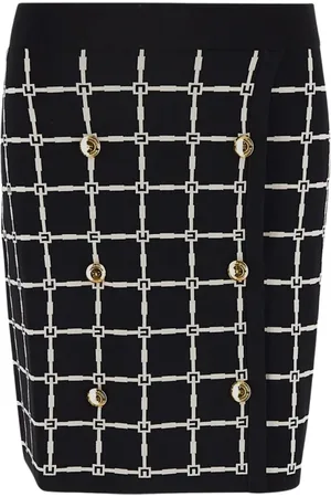 Elisabetta Franchi Damen, Röcke, Schwarzk, SGröße: