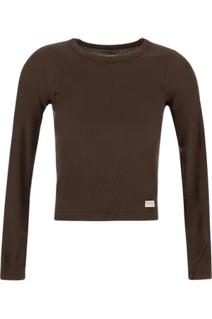 Alexander Wang Damen, Oberteile, Braun, LGröße: