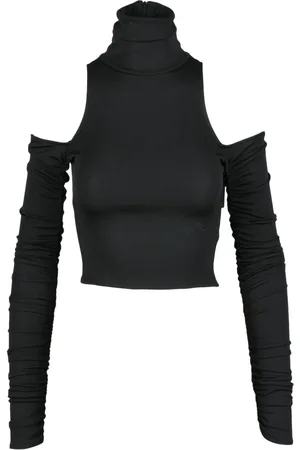 Dondup Damen, Oberteile, Schwarzk, MGröße: