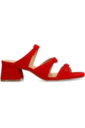 Manfield Damen, Schuhe, Rot, 38 EUGröße: