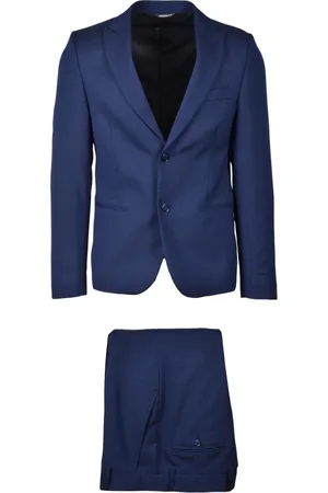 D.A. Daniele Alessandrini Herren, Anzüge, Blau, 2XLGröße: