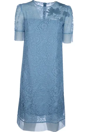ERMANNO SCERVINO Damen, Kleider, Blau, XLGröße: