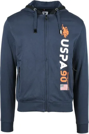 U.S. Polo Assn. Herren, Sweatshirts & Hoodies, Blau, LGröße: