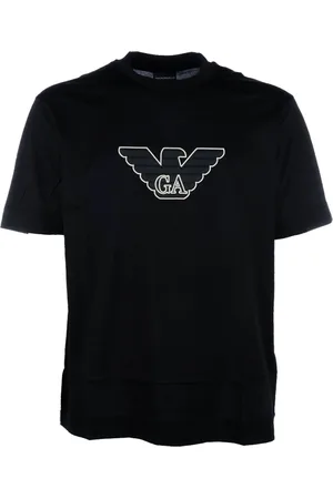 Emporio Armani Herren, Oberteile, Schwarzk, XLGröße: