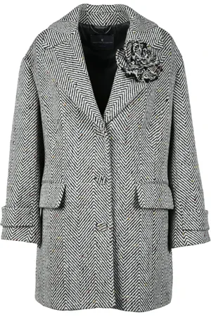 ERMANNO SCERVINO Damen, Mäntel, Schwarzk, XSGröße: