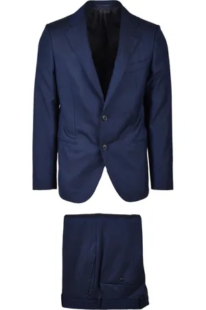 CARUSO Herren, Anzüge, Blau, MGröße: