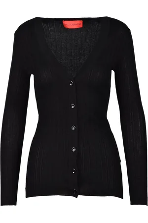 FARFETCH Damen, Strickwaren, Schwarzk, SGröße: