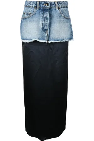 SEMICOUTURE Damen, Röcke, Blau, W29Größe: