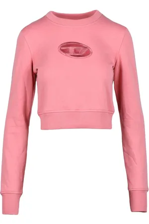 Diesel Damen, Sweatshirts & Hoodies, Rosa, SGröße: