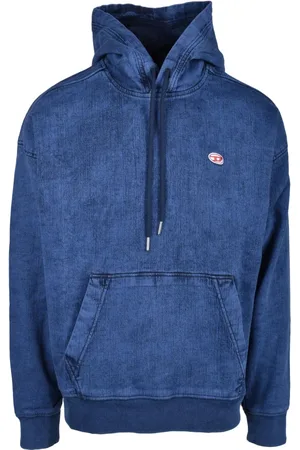 Diesel Herren, Sweatshirts & Hoodies, Blau, LGröße: