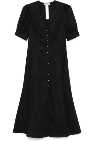 Twin-Set Damen, Kleider, Schwarzk, MGröße:
