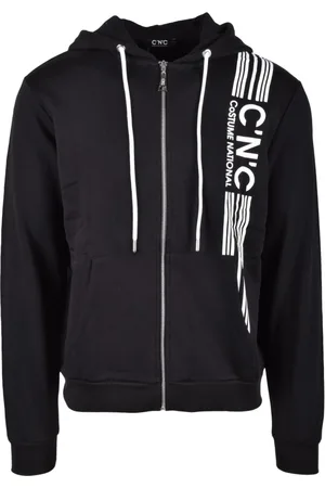 Costume National Herren, Sweatshirts & Hoodies, Schwarzk, XLGröße: