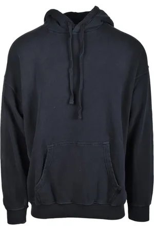 Diesel Herren, Sweatshirts & Hoodies, Schwarzk, SGröße: