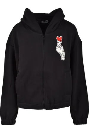 Moschino Damen, Sweatshirts & Hoodies, Schwarzk, LGröße: