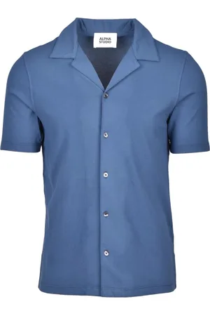 ALPHA STUDIO Herren, Shirts, Blau, LGröße: