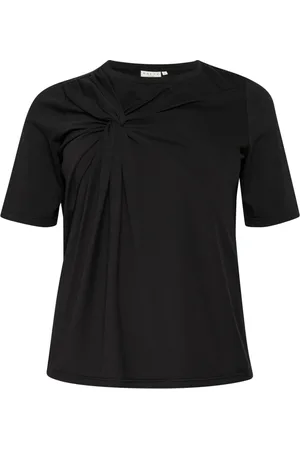 Kaffe Damen, Oberteile, Schwarzk, SGröße: