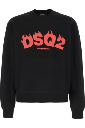 Dsquared2 Herren, Sweatshirts & Hoodies, Schwarzk, MGröße: