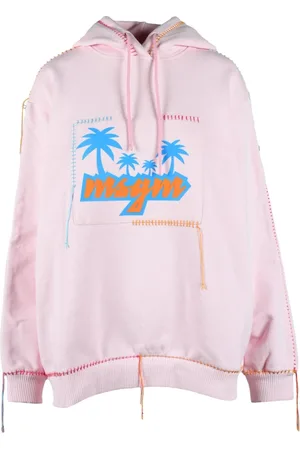 Msgm Damen, Sweatshirts & Hoodies, Rosa, LGröße: