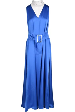 ACCESS FASHION Damen, Kleider, Blau, LGröße: