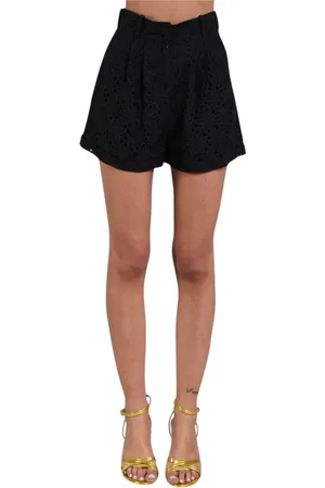 ACTUALEE Damen, Shorts, Schwarzk, MGröße: