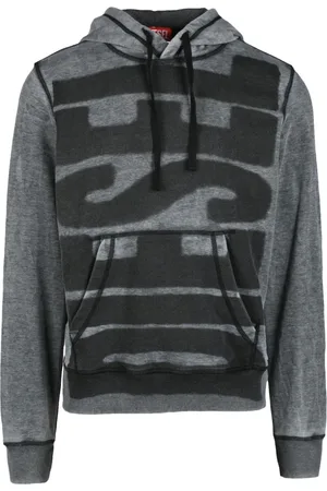 Diesel Herren, Sweatshirts & Hoodies, Grau, SGröße: