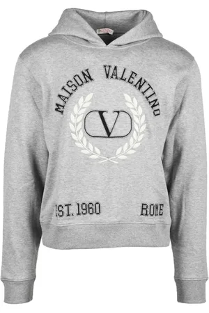VALENTINO Herren, Sweatshirts & Hoodies, Grau, LGröße: