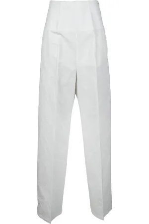 Sportmax Damen, Hosen, Weiß, 2XSGröße: