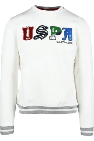 U.S. Polo Assn. Herren, Sweatshirts & Hoodies, Weiß, MGröße: